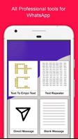 Free Whatstools:New Professional Tool for Whatsapp captura de pantalla 1