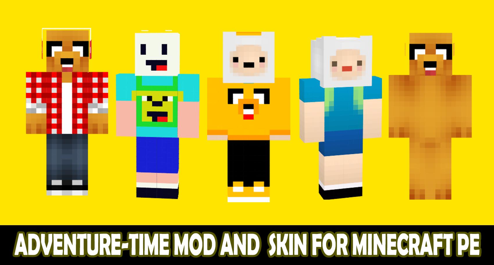 adventure time jake minecraft skins