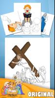 Bible livre de coloriage Affiche