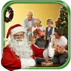 Selfie mit Santa Claus - Weihnachten Witze Zeichen