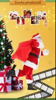 Selfie mit Santa Claus - Weihnachten Witze Plakat