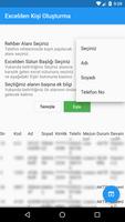 Excel Dosyasından Kişi Oluştur Screenshot 2