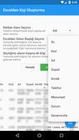 Excel Dosyasından Kişi Oluştur Screenshot 3