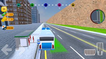 Jogos ônibus urbanos modernos imagem de tela 2