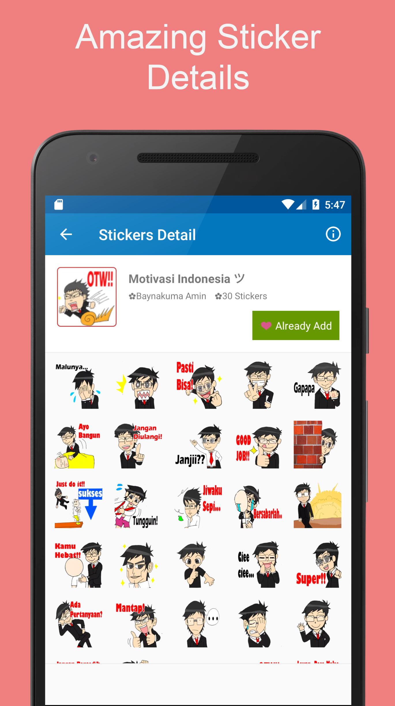 Stiker Semangat Motivasi Wa Wastickerapps For Android Apk Download