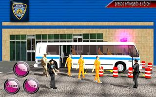 prisionero policía autobús transporte captura de pantalla 2