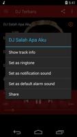 DJ Salah Apa Aku Remix Full Bass Offline capture d'écran 3