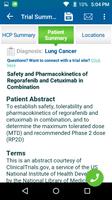 Bayer Oncology Trial Finder capture d'écran 1