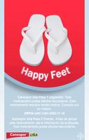 Happy Feet Costa Rica Poster