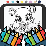 Kung Fuuu Panda Coloring Book
