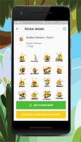 Badbee Stickers For WhatsApp Poster