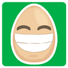 Egg Emoji Stickers For WhatsAp icono