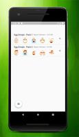 Egg Emoji Stickers For WhatsAp captura de pantalla 3