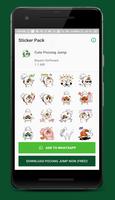 Cute Pocong Jump Stickers For WhatsApp скриншот 1