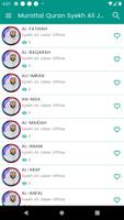 Murottal Quran Syekh Ali Jaber ảnh chụp màn hình 1