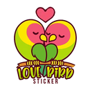 Love Bird Sticker APK