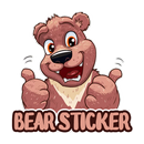Cute Bear sticker WA APK
