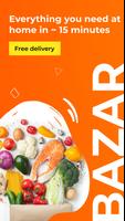 Poster Bazar - grocery delivery