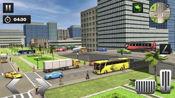 Coach Driving:Bus Simulator 3D ảnh chụp màn hình 1