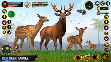 Deer Hunting Games Sniper 3d Affiche