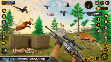 Deer Hunting Games Sniper 3d capture d'écran 2