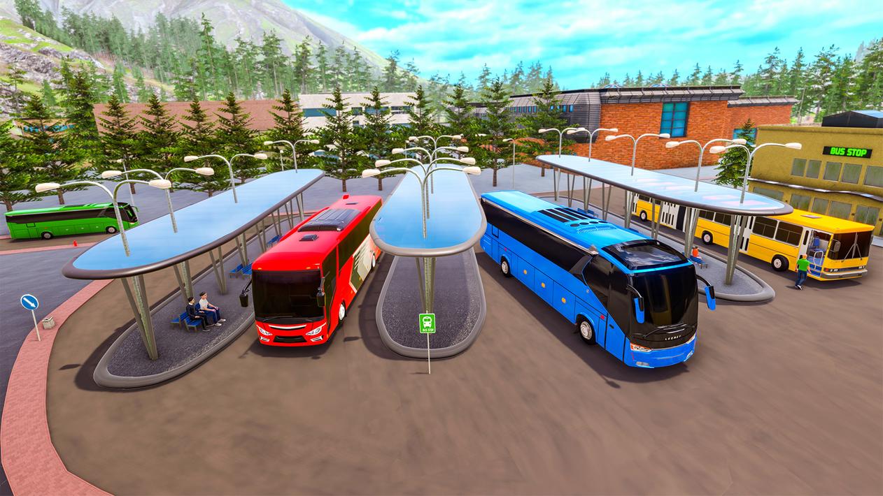 City Coach Driving: Bus Games screenshot 23