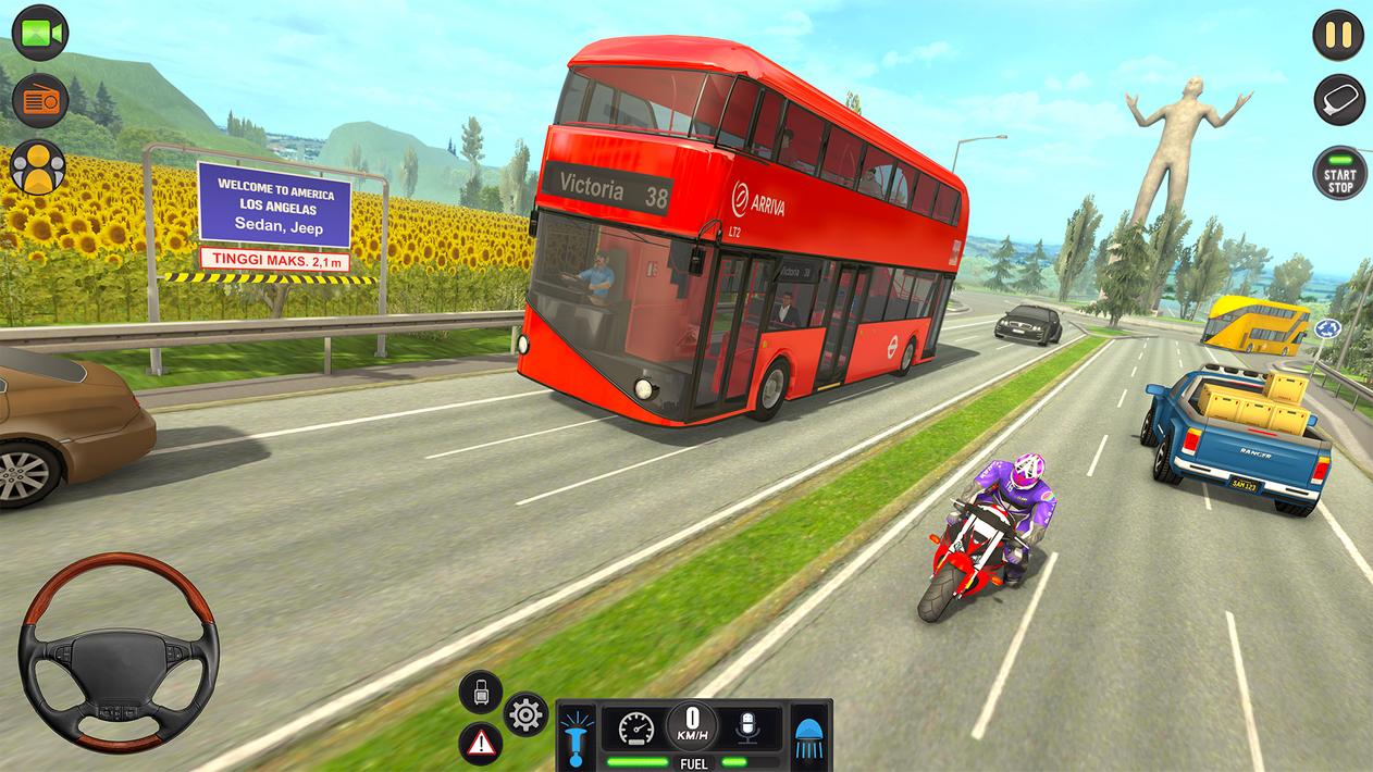 City Coach Driving: Bus Games screenshot 2