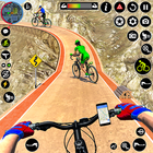 BMX Bike Rider Bicycle Games Zeichen