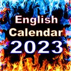 English Calendar Zeichen