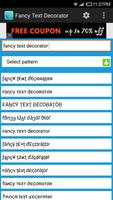 Fancy Text Decorator โปสเตอร์