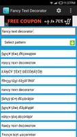 Fancy Text Decorator Poster