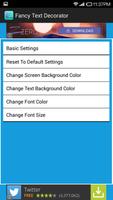 Fancy Text Decorator screenshot 2