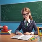 School Teacher Games 3D أيقونة