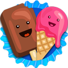 Мороженое с конусом - Кулинарные игры иконка