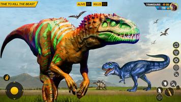 Dinosaur Hunting Games 3d পোস্টার