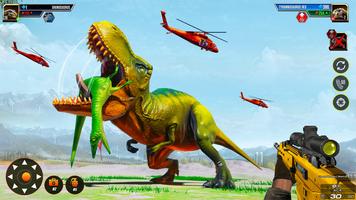 Dinosaur Hunting Games 3d syot layar 1