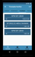 FAST NU KHI Timetable Notifier poster