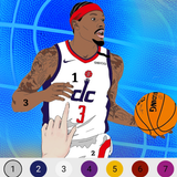 Color, Pixel, Basketball أيقونة