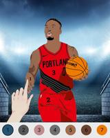 Color, Pixel, Basketball تصوير الشاشة 1