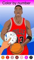 Coloring Basketball  - Color b poster