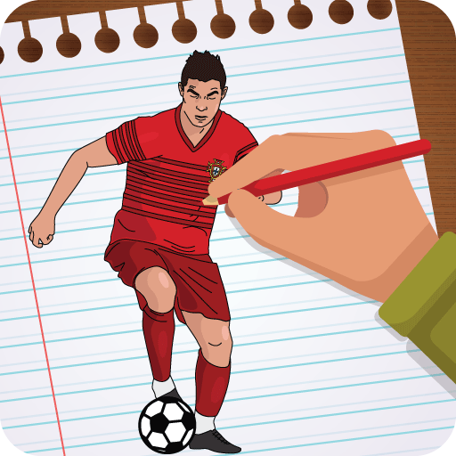 Disegnare giocatori di calcio