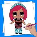 How to draw step by step dolls APK