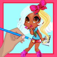 How to draw step by step dolls screenshot 2