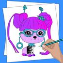 How to draw trendy PETS step by step APK