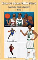 Koloruj lub rysuj koszykarzy U plakat
