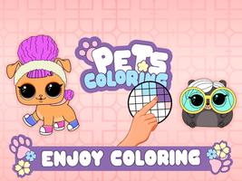 ペットぬりえ ( Coloring PETS ) :  LOL 動物ルブック - ピクセルアート スクリーンショット 3