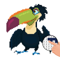 Pixel cartoon characters 2020