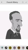 Color by number Caricatures So الملصق