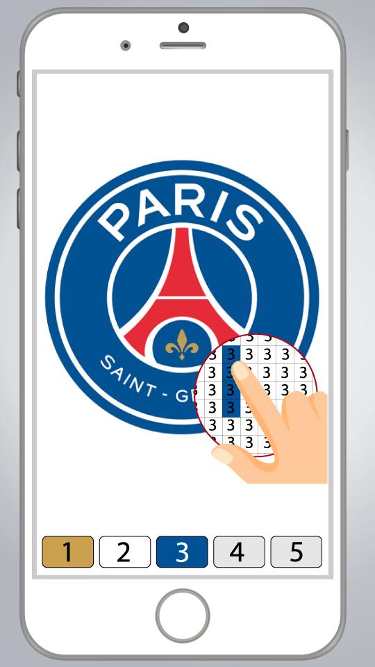 Logo De Football Pixel Art Couleur Par Numéro Pour Android