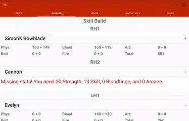 Character Planner for Bloodbor アプリダウンロード